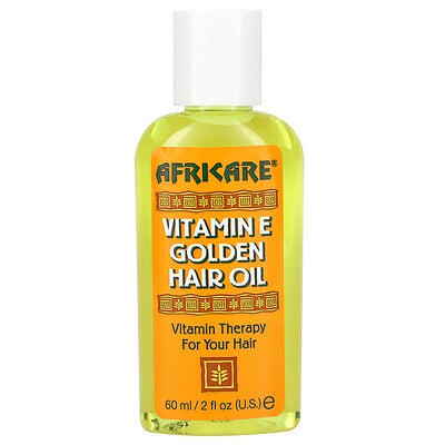 Купить Cococare Africare, золотистое масло для волос с витамином Е, 60 мл (2 жидк. унции)