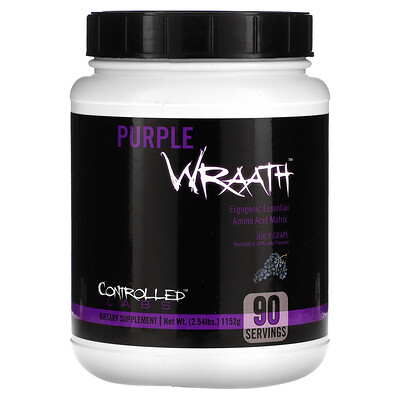 

Controlled Labs, Purple Wraath, Juicy Grape, 2.54 lbs (1,152 g)