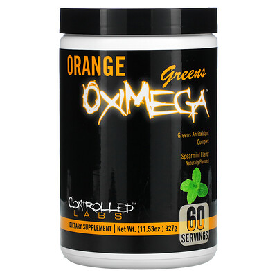 

Controlled Labs Orange OxiMega Greens Antioxidant Complex Spearmint 11.53 oz (327 g)