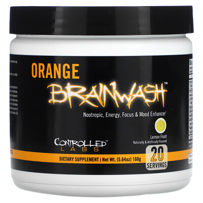 

Controlled Labs Orange Brainwash Lemon Frost 5.64 oz (160 g)