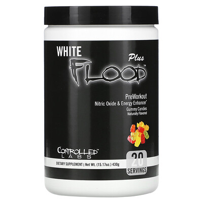 

Controlled Labs, White Flood Plus, Preworkout, Gummy Candies, 15.17 oz (430 g)