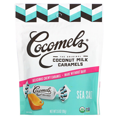 

Cocomels The Original Coconut Milk Caramels Sea Salt 3.5 oz (99 g)