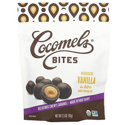 Cocomels Bites Madagascar Vanilla 3.5 oz (99 g)