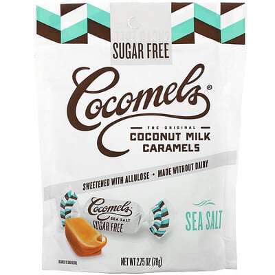 Cocomels Coconut Milk Caramels, Sea Salt, 2.75 oz (78 g)