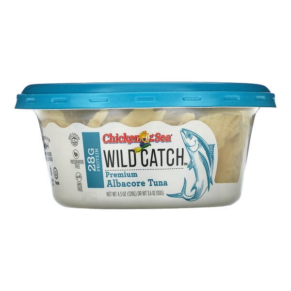 Wild Catch, Premium Albacore Tune, 4.5 oz (128 g)