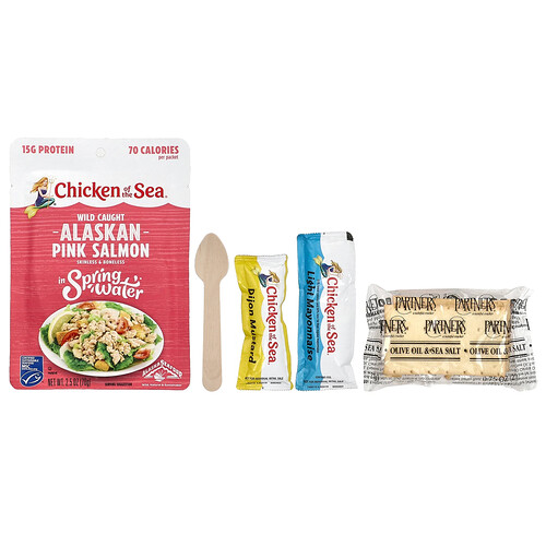 Chicken of the Sea, Packet Up!™, Pink Salmon Salad Kit, 1 Kit, 4.1 oz (116 g)