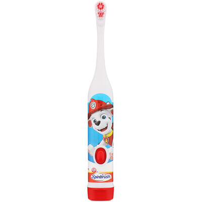 Arm & Hammer Kid's Spinbrush, «Щенячий патруль», мягкая, 1 зубная щетка на батарейках