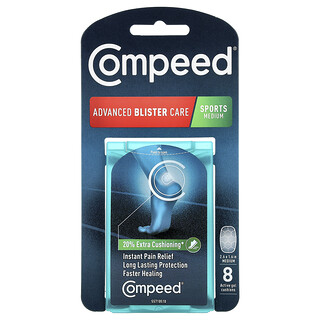 Compeed, Advanced Blister Care, αθλητικό μέσο, 8 ενεργά μαξιλάρια γέλης