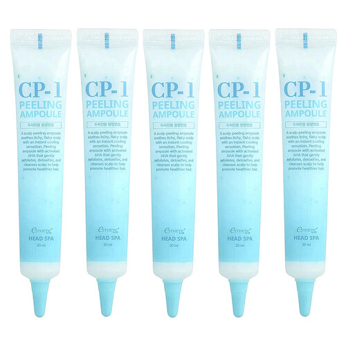 CP-1, CP-1 Peeling Ampoule, Peeling-Ampulle, 5er-Pack, je 20 ml (0,68 fl. oz.).