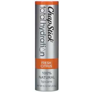 Chapstick, Total Hydration Lip Care, Fresh Citrus, 0.12 oz (3.5 g)