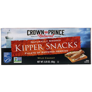 Отзывы о Краун Принс Нэчуралс, Kipper Snacks, Naturally Smoked, 3.25 oz (92 g)