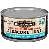 Crown Prince Natural, Albacore Tuna, Solid White-No Salt Added , 12 oz (340 g) отзывы