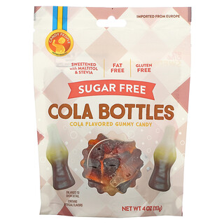 Candy People, Sugar Free Cola Bottles, 4 oz (113 g)