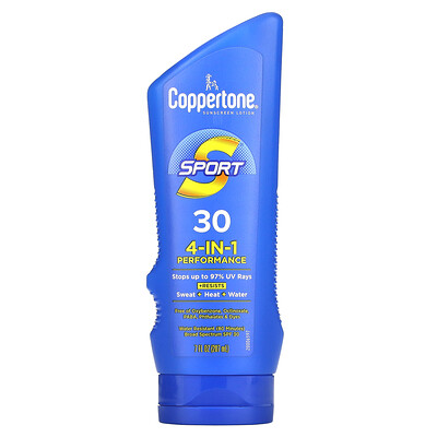 Coppertone Sport, солнцезащитный лосьон,