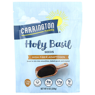 Carrington Farms, Biji Basil Suci, 8 oz (226 g)
