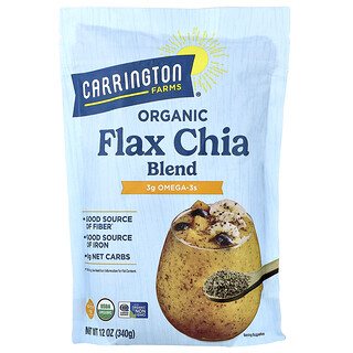 Carrington Farms, Campuran Chia Flaks Organik, 12 oz (340 g)