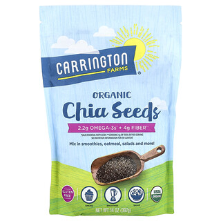 Carrington Farms, Biji Chia Organik, 14 oz (397 g)