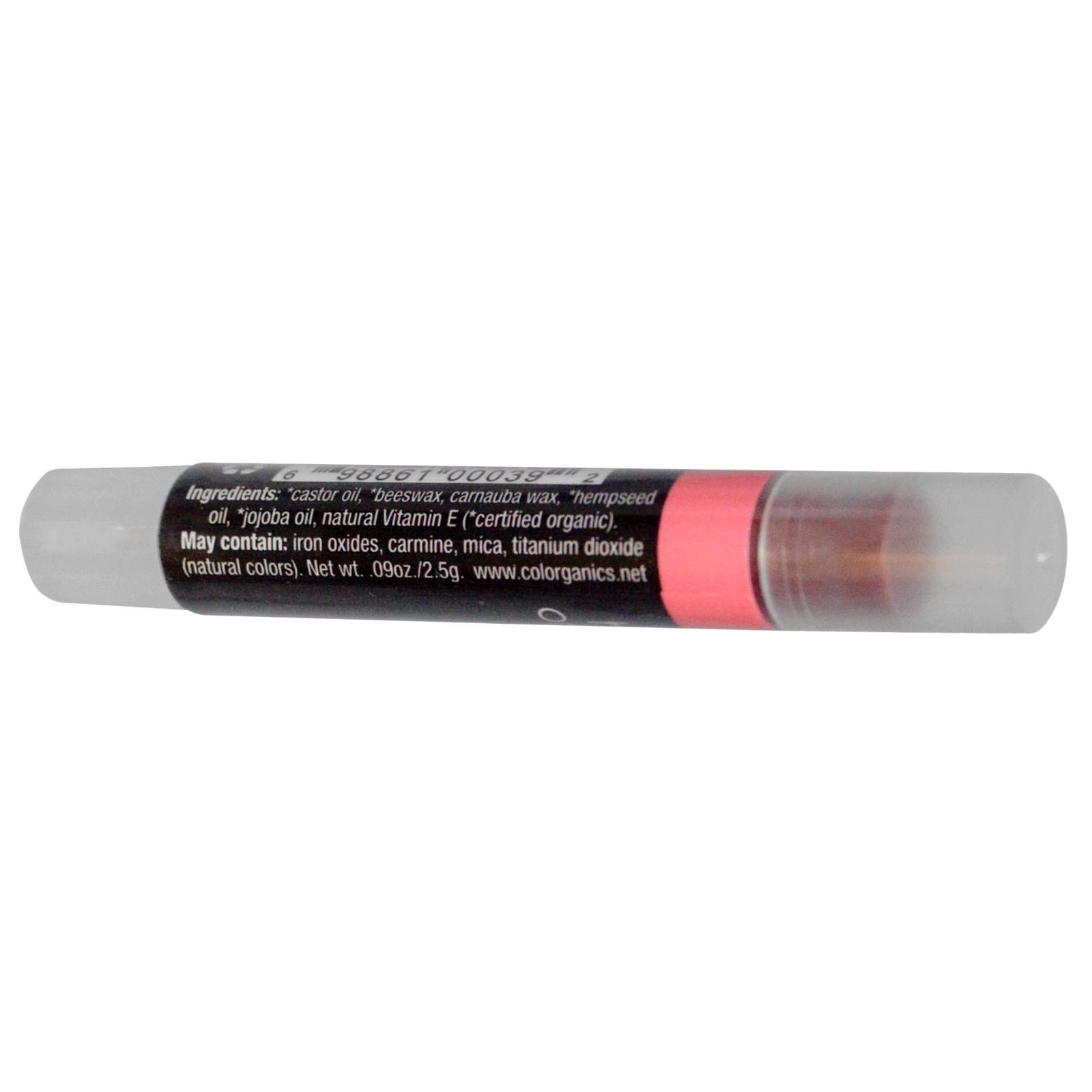 Hemp Organics, Organic Lip Tint, Kiss, 0.9 oz (2.5 g) iHerb