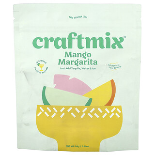 Craftmix, Balíčky koktejlové směsi, Mango Margarita, 12 balíčků, 84 g