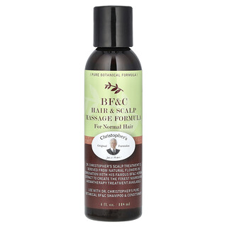 Christopher's Original Formulas, BF&C, Fórmula para masajear el cabello y el cuero cabelludo, Para cabello normal, 118 ml (4 oz. líq.)
