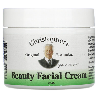 

Christopher's Original Formulas Beauty Facial Cream 2 oz