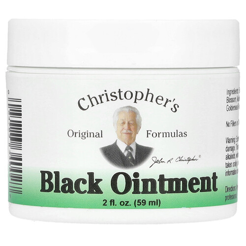 크리스토퍼 오리지날 포뮬라 Christopher's Original Formulas, 블랙 연고, 59ml(2fl oz)