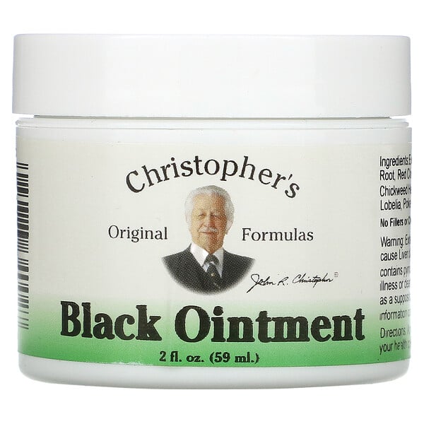 Black Ointment, противовоспалительная, 59 мл (2 жидкие унции)