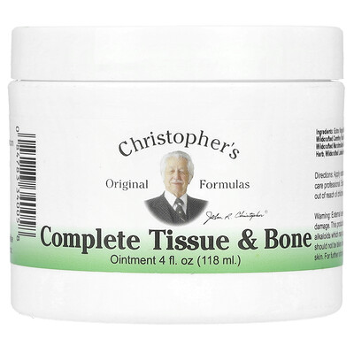 Product Image for Christopher's Original Formulas, Complete Tissue & Bone Ointment, 4 fl oz (118 ml)