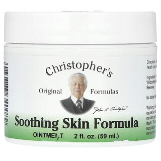 Christopher's Original Formulas, 皮膚舒緩配方，2 液量盎司（59 毫升）