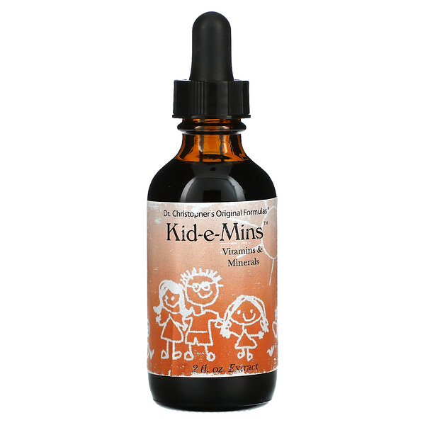 Christopher's Original Formulas‏, Kid-e-Mins, Vitamins & Minerals, 2 fl oz
