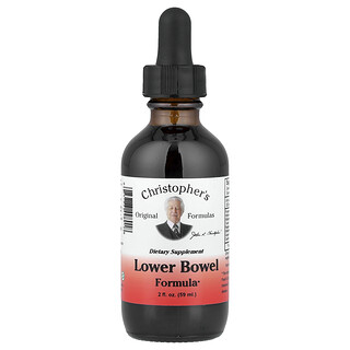Christopher's Original Formulas, Fórmula para la parte inferior del intestino, 59 ml (2 oz. Líq.)