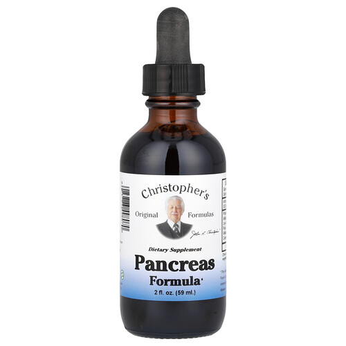 Christopher's Original Formulas Pancreas Formula, 2 fl oz (59 ml)