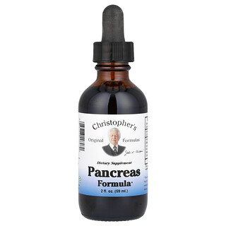 Christopher's Original Formulas, Fórmula para el páncreas, 2 fl oz (59 ml)