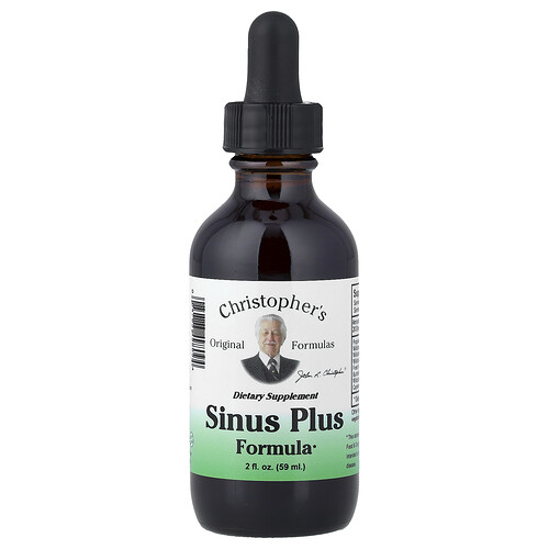 Christopher's Original Formulas, Sinus Plus Formula, 59 ml (2 fl. oz.)