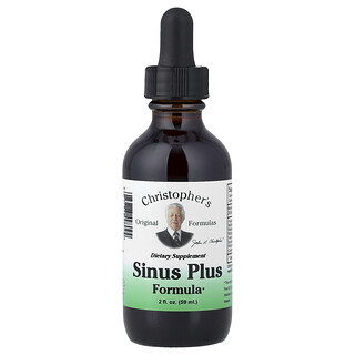 Christopher's Original Formulas, Sinus Plus Formula, 59 мл (2 жидк. унц.)
