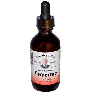 Кристоферс Оригинал Формулас, Cayenne Extract, 2 fl oz (59 ml) отзывы
