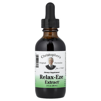 Christopher's Original Formulas, Extracto Relax-Eze`` 59 ml (2 oz. Líq.)