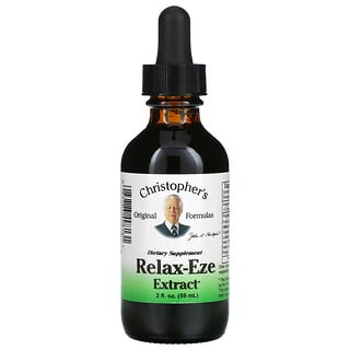 Christopher's Original Formulas, Relax-Eze Extract, 2 fl oz (59 ml)