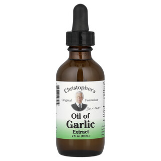 Christopher's Original Formulas, Aceite de Extracto de Ajo, 2 fl oz (59 ml)