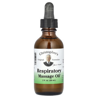 Christopher's Original Formulas, Huile de massage respiratoire, 59 ml