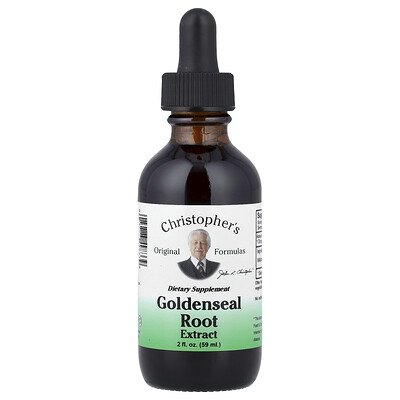 Photos - Vitamins & Minerals Original Christopher's  Formulas, Goldenseal Root Extract, 2 fl oz  CRO-49833 (59 ml)