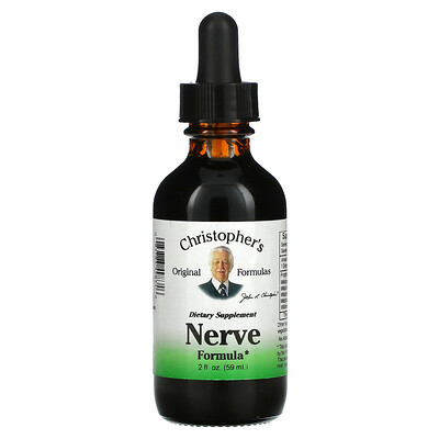 

Christopher's Original Formulas Nerve Formula 2 fl oz (59 ml)