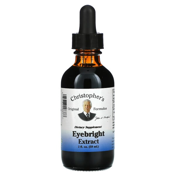 Christopher's Original Formulas, Eyebright Extract, 2 fl oz (59 ml)