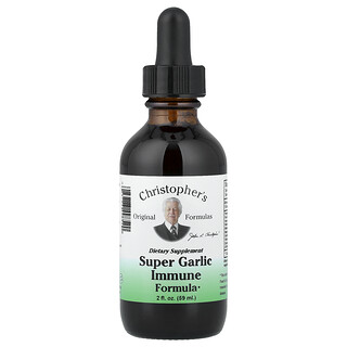 Christopher's Original Formulas, Fórmula inmunitaria con súper ajo`` 59 ml (2 oz. Líq.)