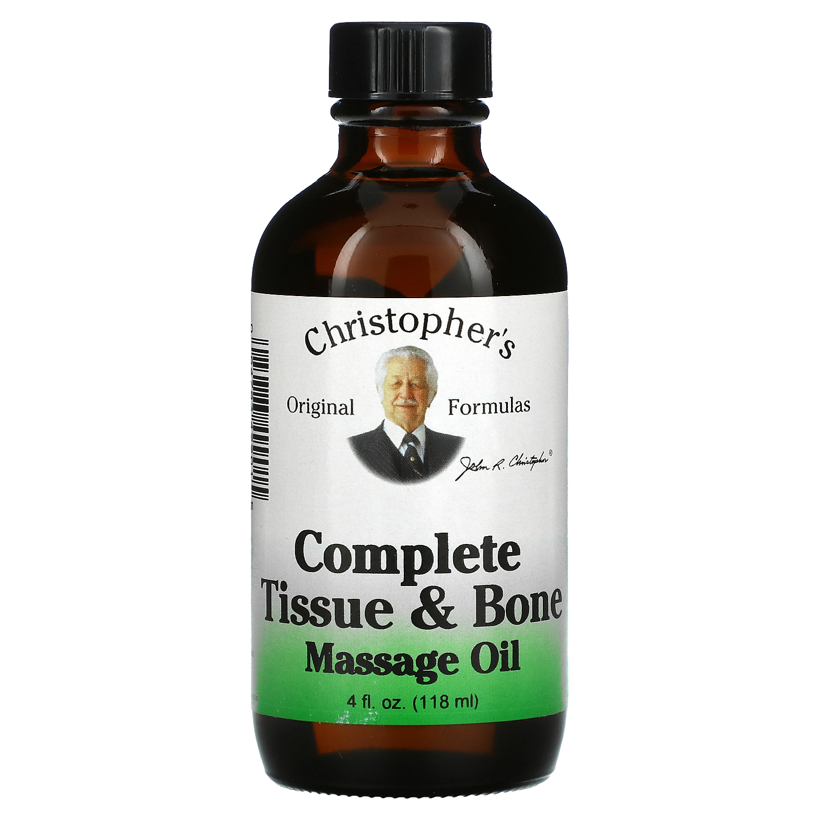Christopher's Original Formulas, Complete Tissue & Bone Massage Oil, 4 fl oz (118 ml) iHerb