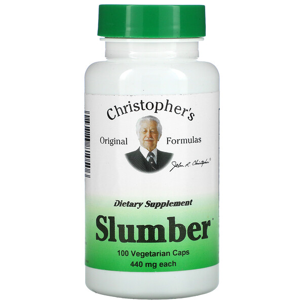 Christopher's Original Formulas, Slumber, 440 mg, 100 Vegetarian Caps