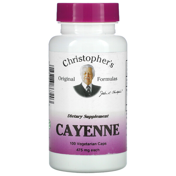 Cayenne, 450 mg, 100 Vegetarian Caps