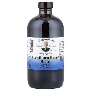Christopher's Original Formulas, Meidoornbessenhartsiroop, 472 ml