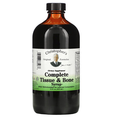 

Christopher's Original Formulas Complete Tissue & Bone Syrup 16 fl oz (423 ml)