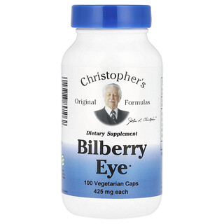 Christopher's Original Formulas, Ochi de afin, 100 capsule vegetariene